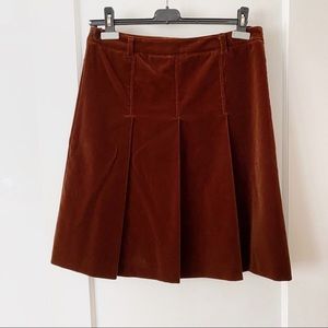 Miu Miu velvet skirt